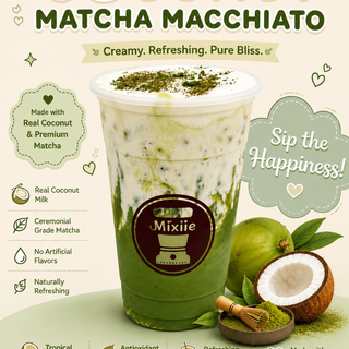Coconut Matcha Macchiato
