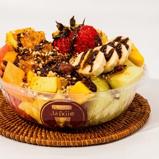 Fruit Salad Bowl with Toppings