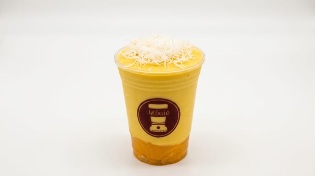 Coconut Mango Banana Smoothie.