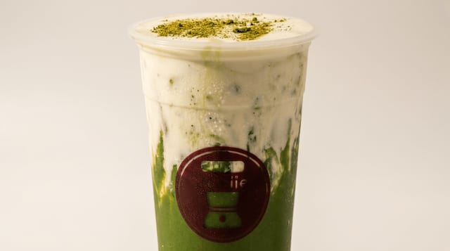 Coconut Matcha Macchiato.