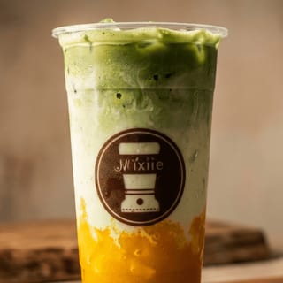 Mango Matcha Latte