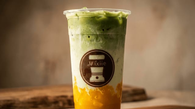 Mango Matcha Latte.