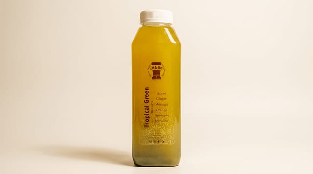 Tropical Green Juice (16 oz).