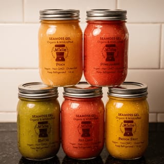 Golden Seamoss Gel — Original (16 oz Jar)