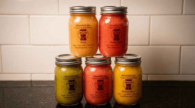 Golden Seamoss Gel — Original (16 oz Jar).